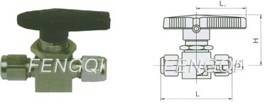 PN 6.4 MPa- Tube Fitting Nuts-Straight Pattern-Dimensions