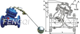 Bi-Level, Non-Modulating Float-Control Valves with Diaphragm actuated