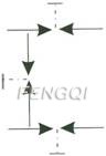 Structure of SS-M2F8 3-Valve Manifold pic 3 