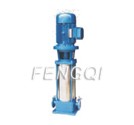 Vertical multi-stage single suction in-line pumps