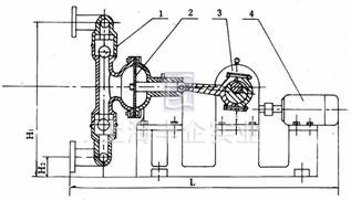 DBY配减速机电动隔膜泵的工作原理