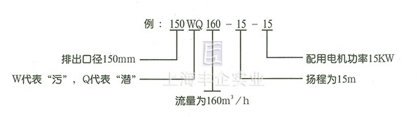 WQ型无堵塞污水潜水排污泵