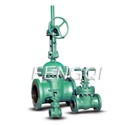 Cast steel gate valve