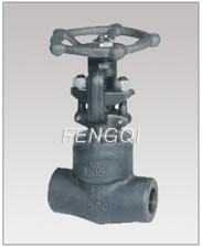 Forged Steel Welded Bonnet Globe Valves, Threaded and Socket weld