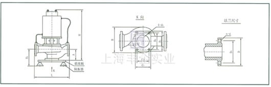 SLG水冷型低噪音泵 外形与安装尺寸