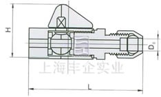 QY-3Q气源管路球阀 结构图