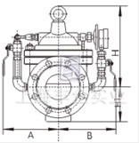 300X缓闭止回阀 结构图2
