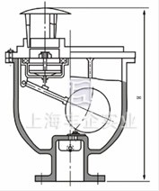 CARX复合式排气阀 结构图1