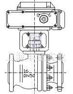 ZAJQ电动调节球阀结构